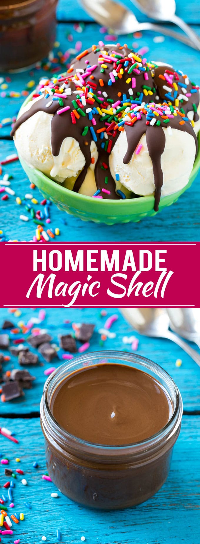 Homemade Magic Shell Recipe | Chocolate Ice Cream Topping | Chocolate Sauce | Hard Chocolate Coating #chocolate #icecream #dessert #dinneratthezoo